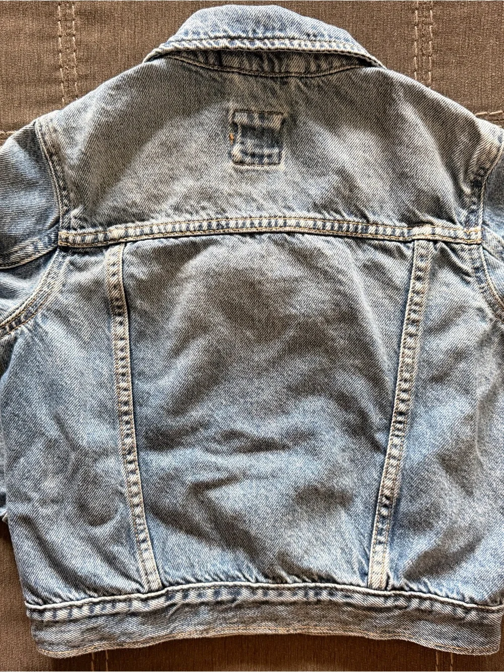 GAP Kids Light Wash Blue Denim Jacket